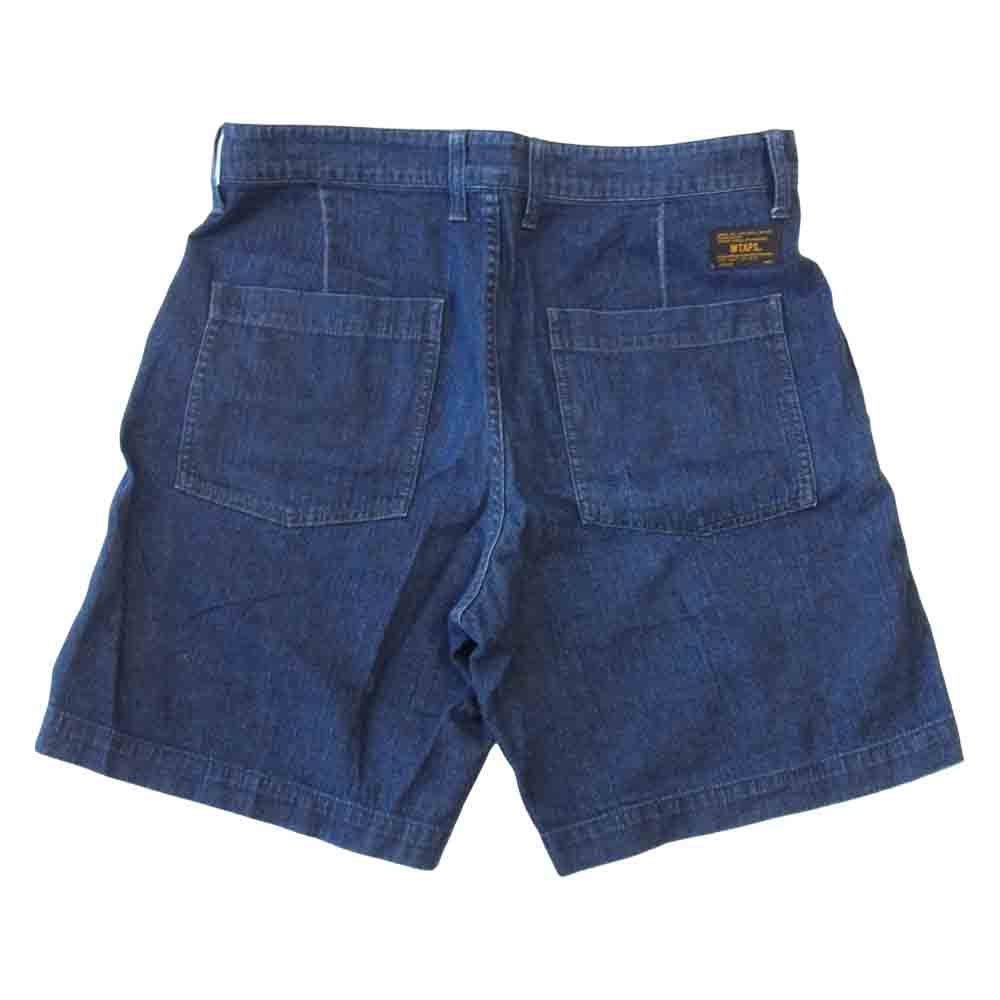 WTAPS ダブルタップス 17SS 171LTDT-PTM03 UNION SHORTS ユニオン デニム ショーツ インディゴブルー系 M【中古】
