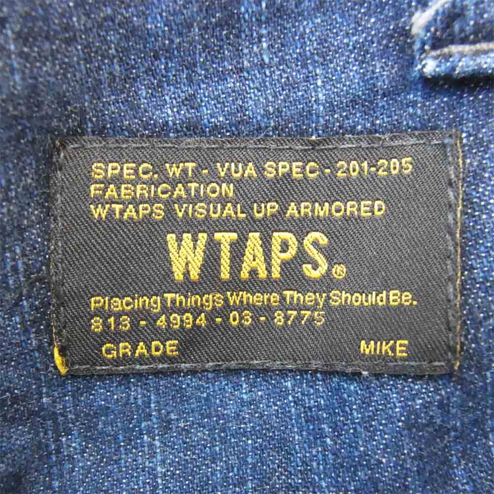 WTAPS ダブルタップス 17SS 171LTDT-PTM03 UNION SHORTS ユニオン デニム ショーツ インディゴブルー系 M【中古】