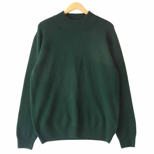 マーズニットウェア 20AW LAMBSWOOL PLAIN T／N ニット セーター グリーン系 XL【中古】
