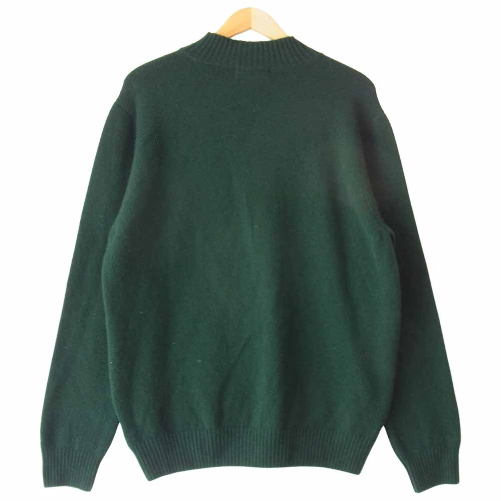 マーズニットウェア 20AW LAMBSWOOL PLAIN T／N ニット セーター グリーン系 XL【中古】