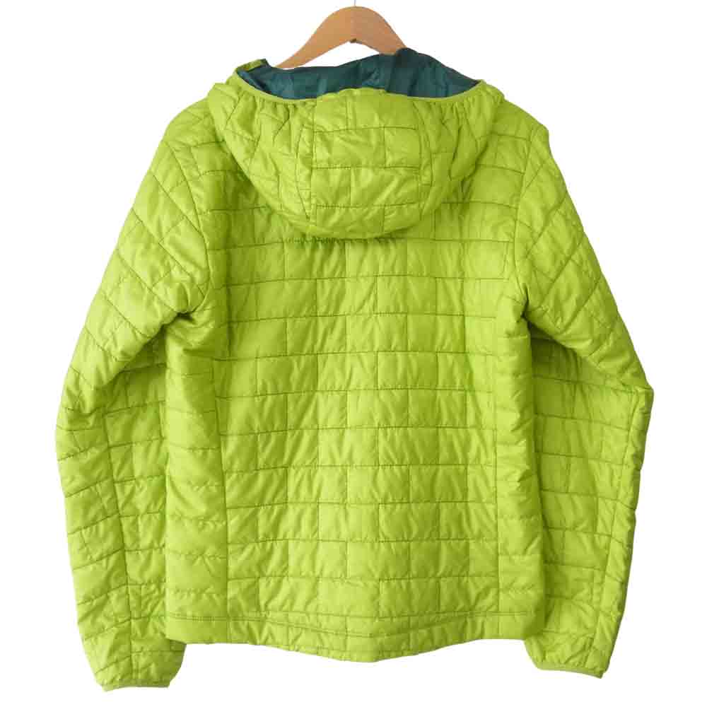 patagonia パタゴニア FA15 84221 Nano Puff Hoody ナノパフ フーディー 中綿 ジャケット グリーン系 S【中古】