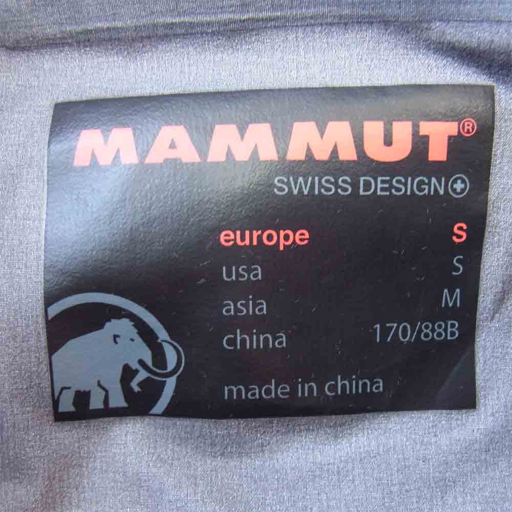 Mammut マムート JP1010-12721 GORE-TEX THUNDER STORM RAIN SUITS ゴアテックス サンダーストーム レインスーツ 赤×紺 M【中古】