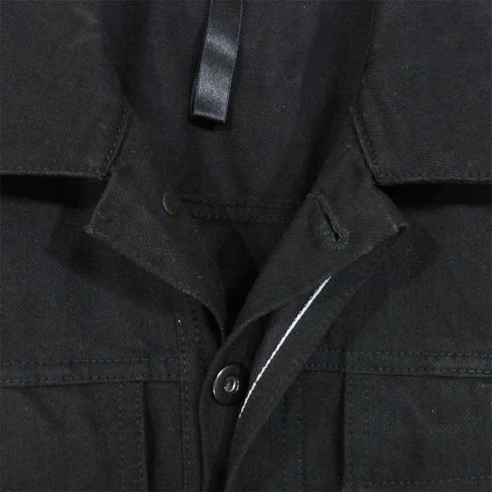 BALENCIAGA バレンシアガ 236081 国内正規品 デニム ジャケット イタリア製 ブラック系 44【中古】