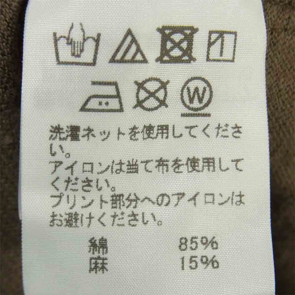 ISSEY MIYAKE イッセイミヤケ オムプリッセ HOMME PLISSE ビッグシルエット サイドスリット ノースリーブ カットソー カーキ系 3【中古】