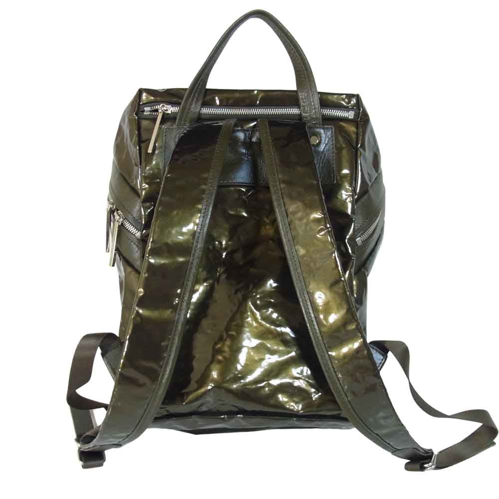 PLEATS PLEASE プリーツプリーズ ISSEY MIYAKE イッセイミヤケ リュック リュックサック メタリック【中古】