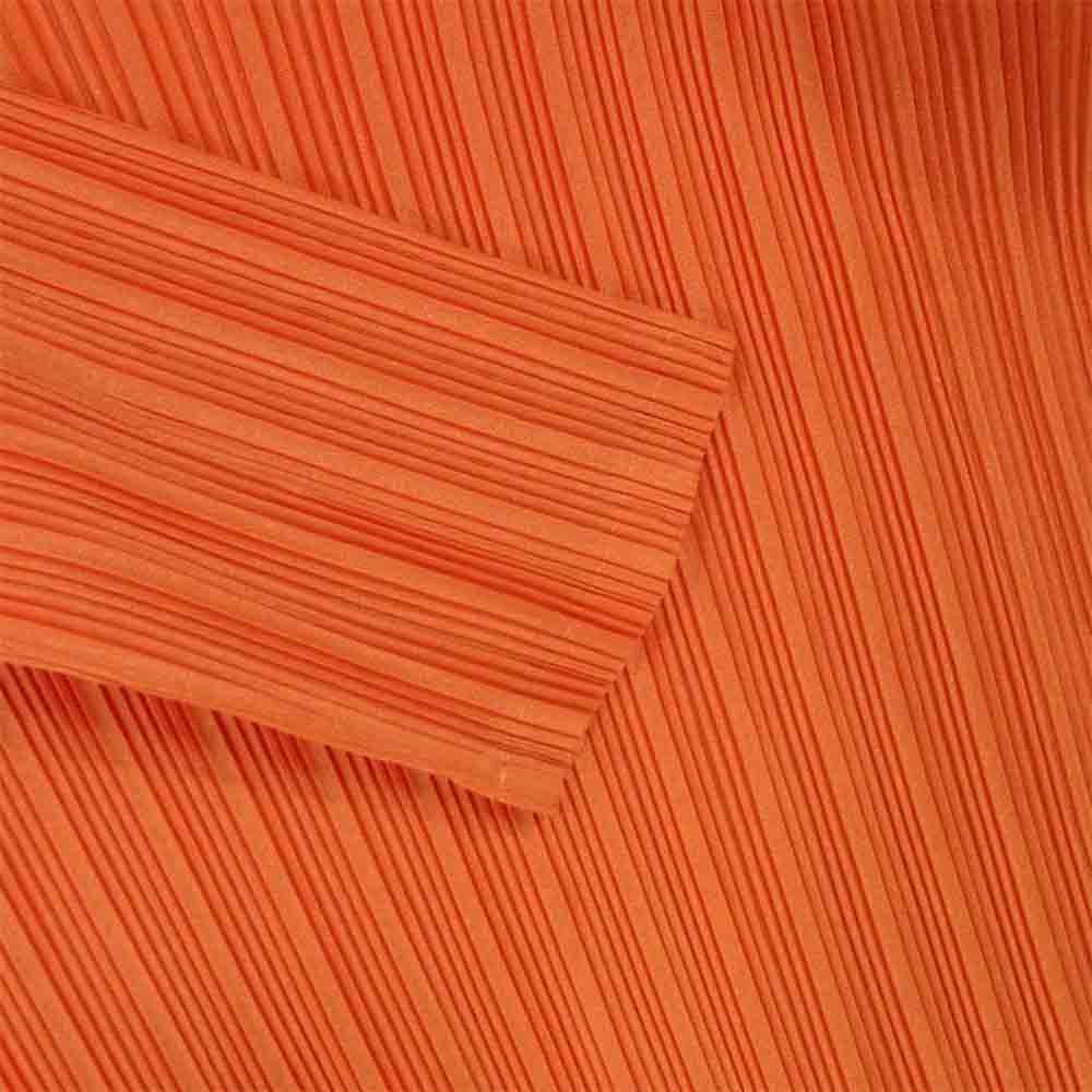 PLEATS PLEASE プリーツプリーズ PP33-FK351 ISSEY MIYAKE イッセイミヤケ 長袖 カットソー オレンジ系 3【美品】【中古】