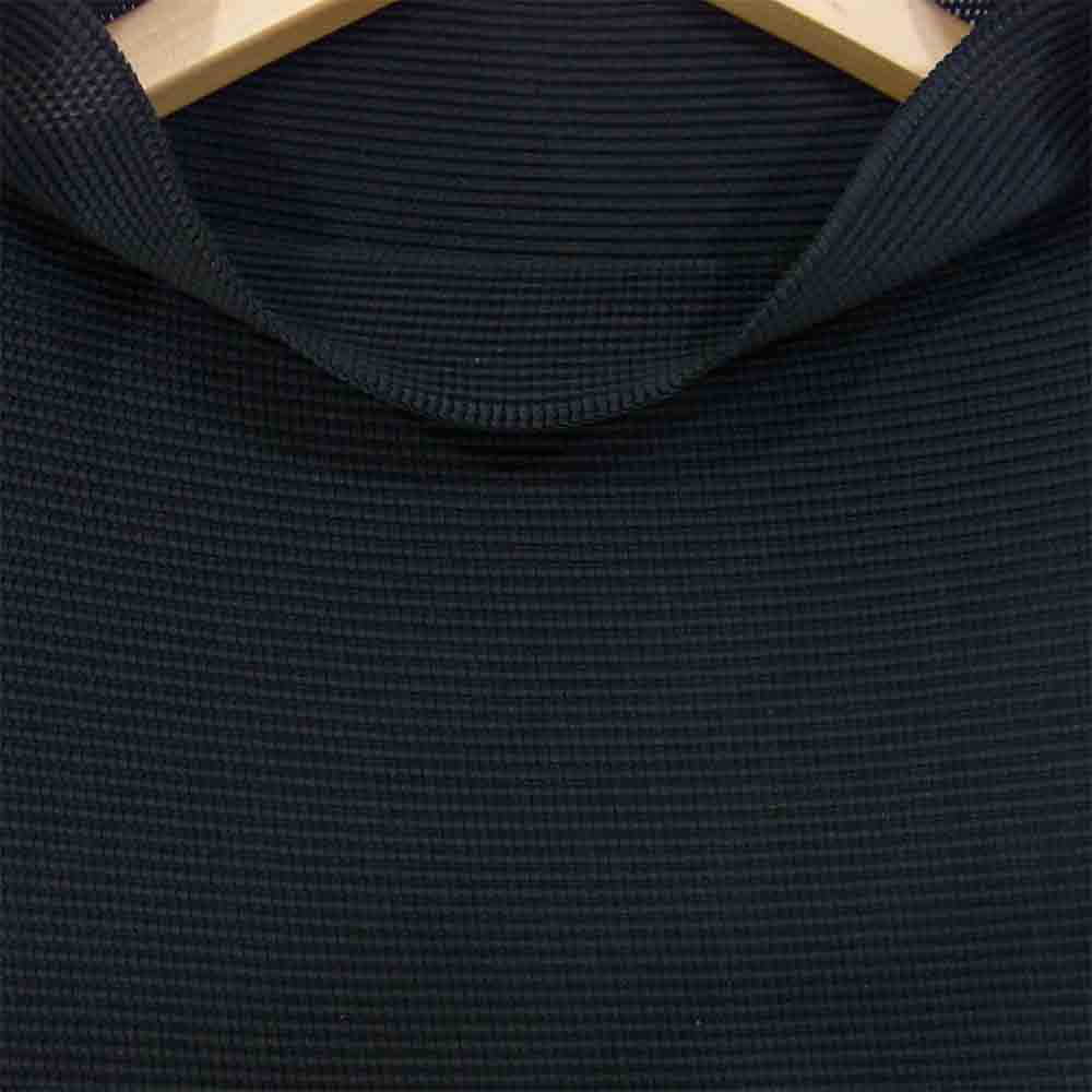 ISSEY MIYAKE イッセイミヤケ me ミー MI03FK361 ワッフルプリーツ 変形 カットソー ブラック系 表記無し【美品】【中古】