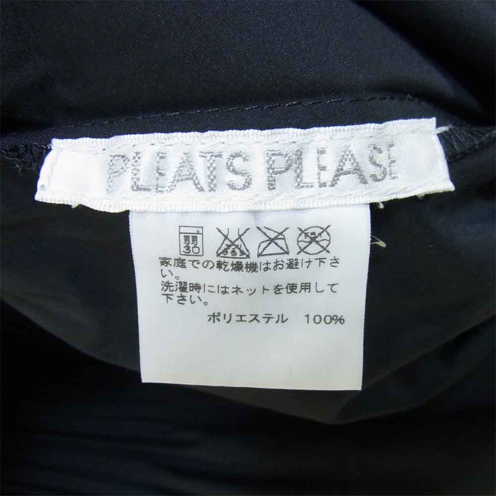 PLEATS PLEASE プリーツプリーズ PP51-ZA882 ISSEY MIYAKE イッセイミヤケ JAUNTY COAT プリーツ加工 フーデッド コート ブラック系 4【中古】