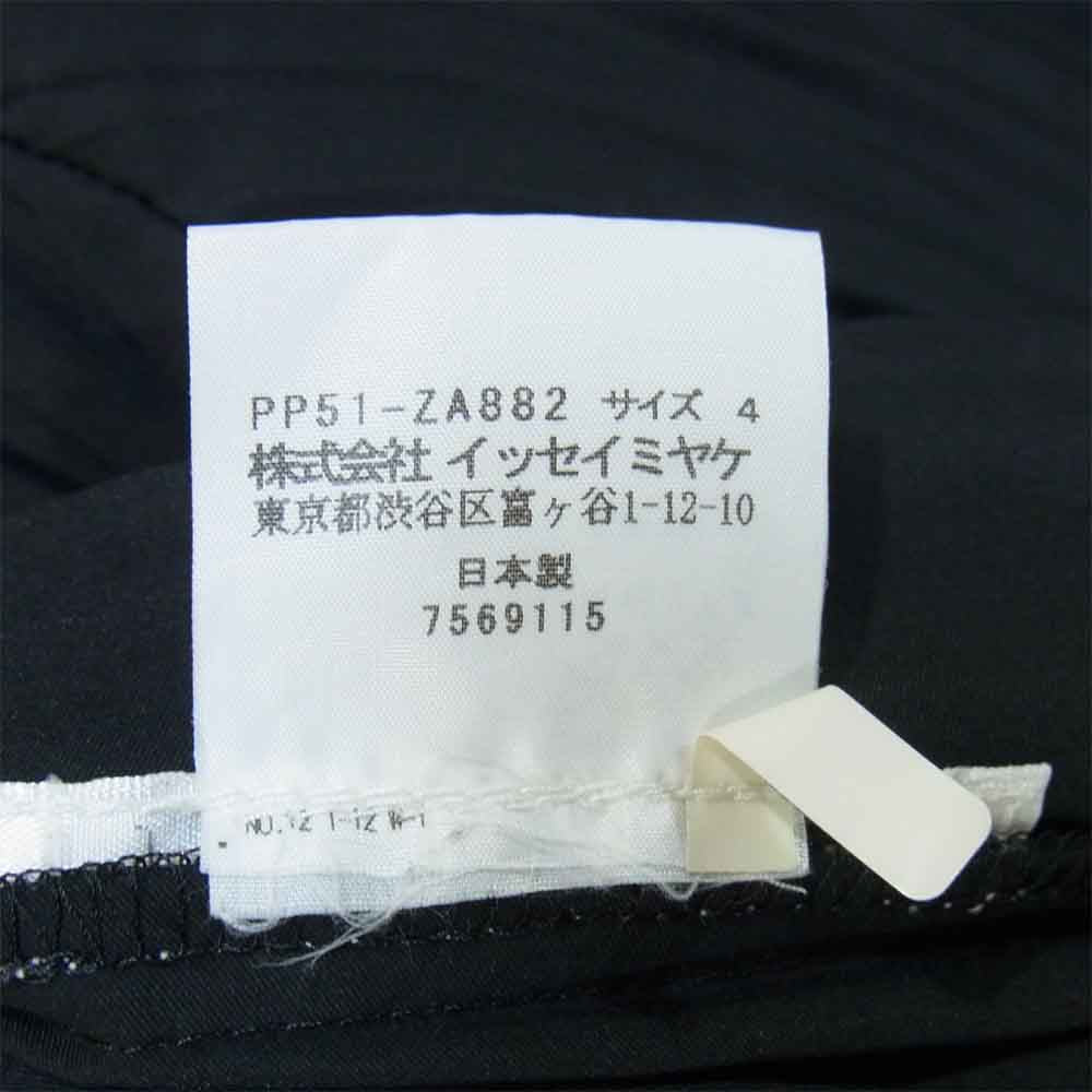 PLEATS PLEASE プリーツプリーズ PP51-ZA882 ISSEY MIYAKE イッセイミヤケ JAUNTY COAT プリーツ加工 フーデッド コート ブラック系 4【中古】