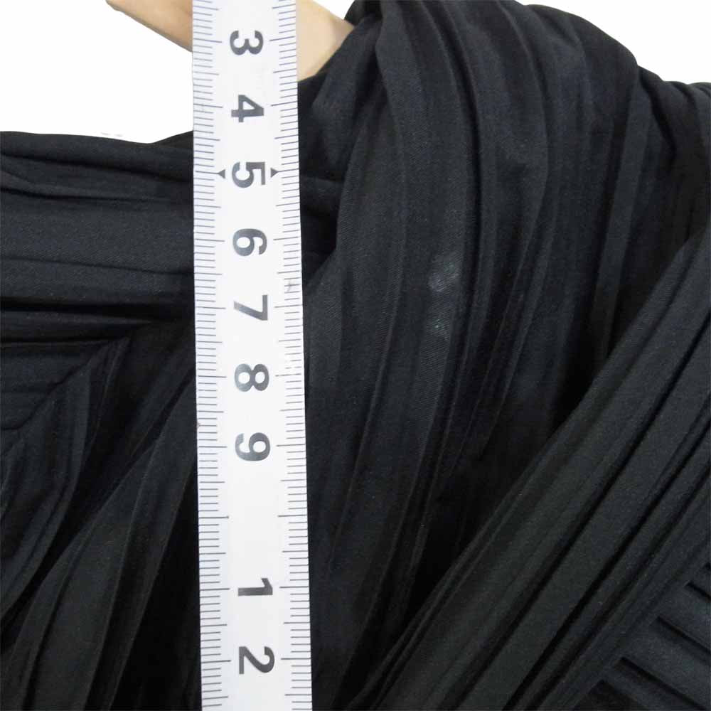 PLEATS PLEASE プリーツプリーズ PP51-ZA882 ISSEY MIYAKE イッセイミヤケ JAUNTY COAT プリーツ加工 フーデッド コート ブラック系 4【中古】