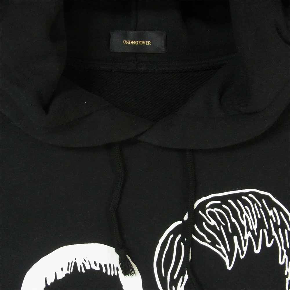 UNDERCOVER アンダーカバー UCT4893-1 LOST THEIR MAPS プルオーバー パーカー 日本製 ブラック系 2【中古】