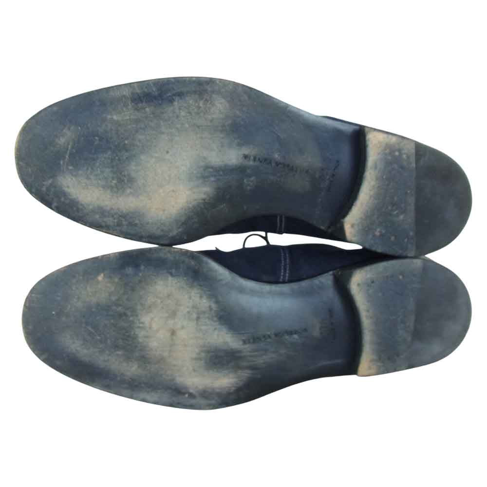 BOTTEGAVENETA ボッテガヴェネタ denim oxford dress デニム オックスフォード ドレス ストレートチップ シューズ インディゴブルー系 42.5【中古】