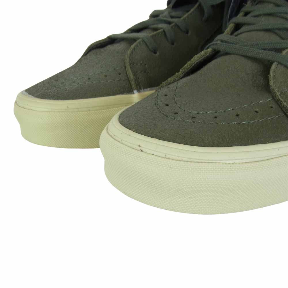 MARNI マルニ × バンズ VANS SK-8 HI スケートハイ クラックレザー スニーカー Olive Night/Black 28.5cm【美品】【中古】