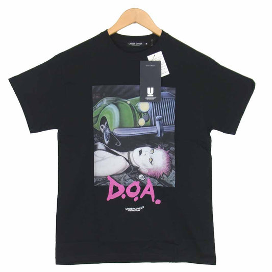 UNDERCOVER アンダーカバー 20AW UCZ9804 DOA プリント Tシャツ ブラック系 M【新古品】【未使用】【中古】