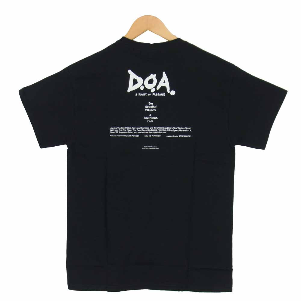 UNDERCOVER アンダーカバー 20AW UCZ9804 DOA プリント Tシャツ ブラック系 M【新古品】【未使用】【中古】