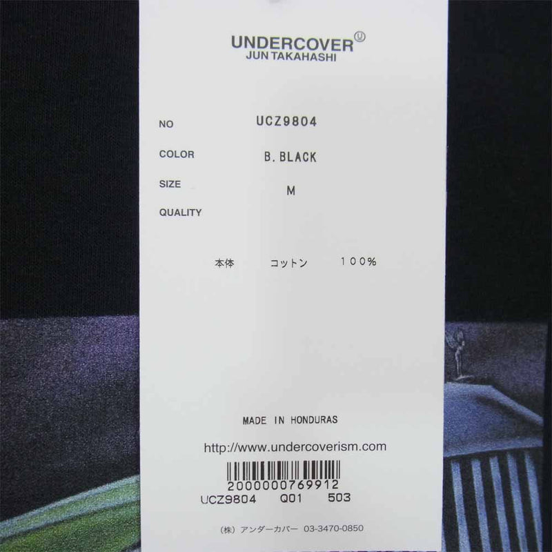 UNDERCOVER アンダーカバー 20AW UCZ9804 DOA プリント Tシャツ ブラック系 M【新古品】【未使用】【中古】