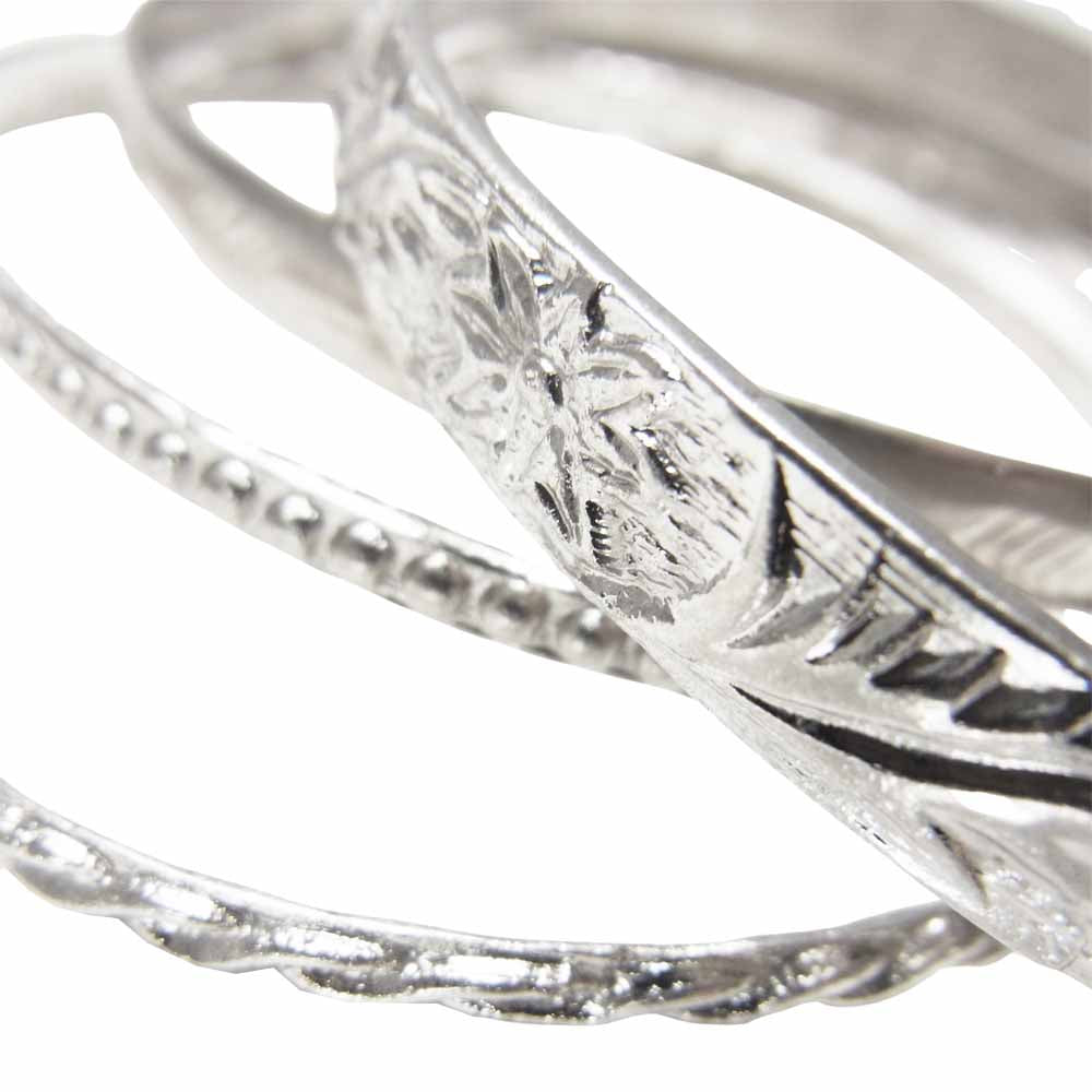 UNDERCOVER アンダーカバー 19SS UCW4A01 14pcs Bracelet ブレスレット バングル シルバー系【美品】【中古】