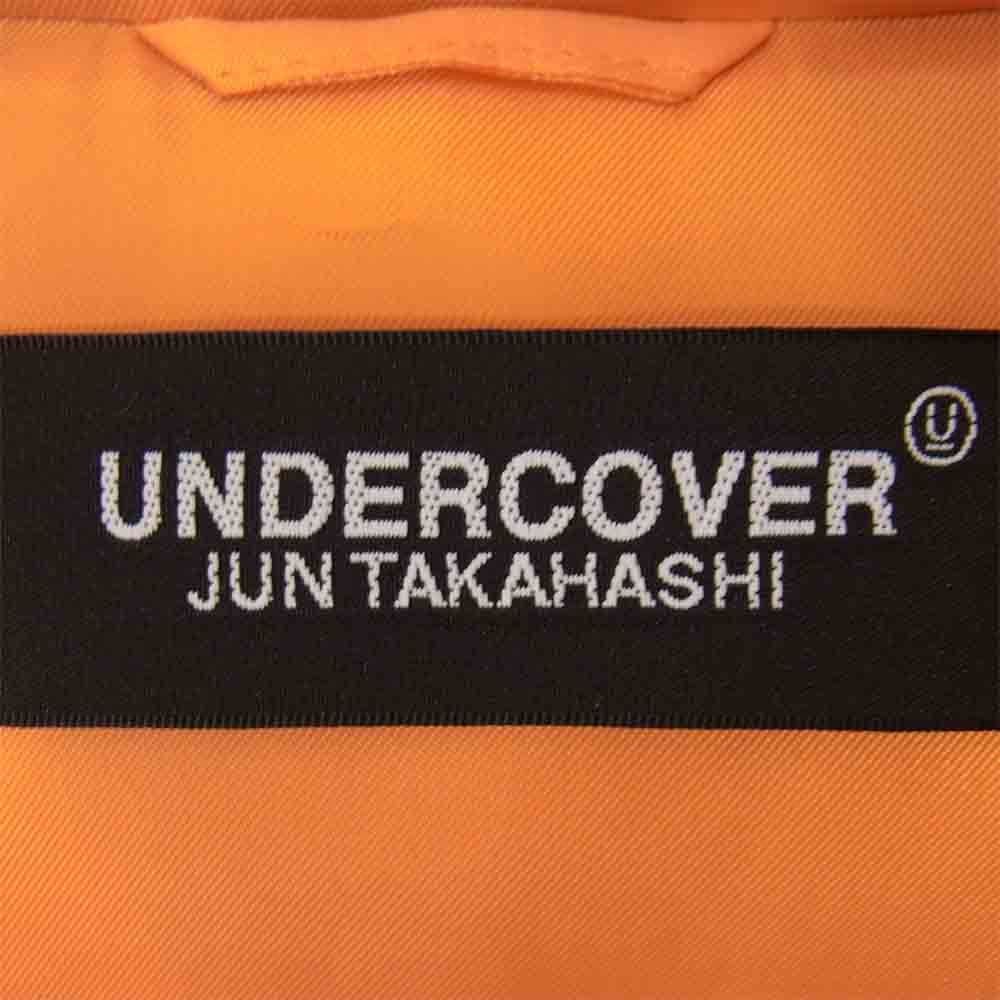 UNDERCOVER アンダーカバー UC1A9201 VALENTINO ヴァレンティノ 30th Anniversary Leather sleeve down jacket レザー スリーブ ダウン ジャケット  ブラック系 1【新古品】【未使用】【中古】