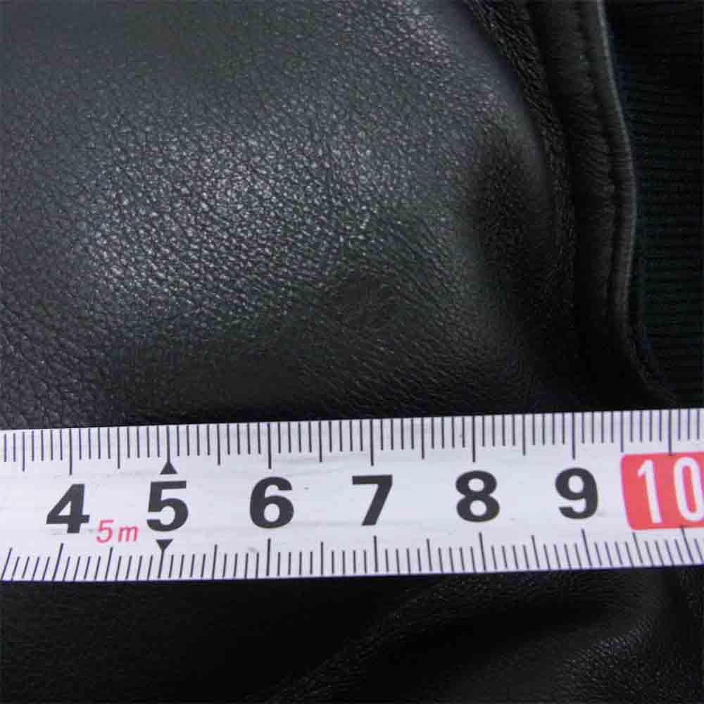 UNDERCOVER アンダーカバー UCZ9209 FRAGMENT フラグメント 30th Anniversary Leather sleeve down jacket レザー スリーブ ダウン ジャケット ブラック系 2【美品】【中古】