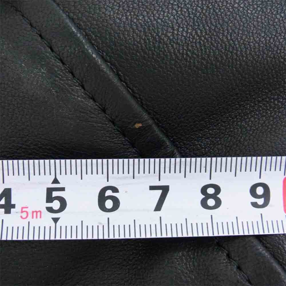 UNDERCOVER アンダーカバー UCZ9209 FRAGMENT フラグメント 30th Anniversary Leather sleeve down jacket レザー スリーブ ダウン ジャケット ブラック系 2【美品】【中古】