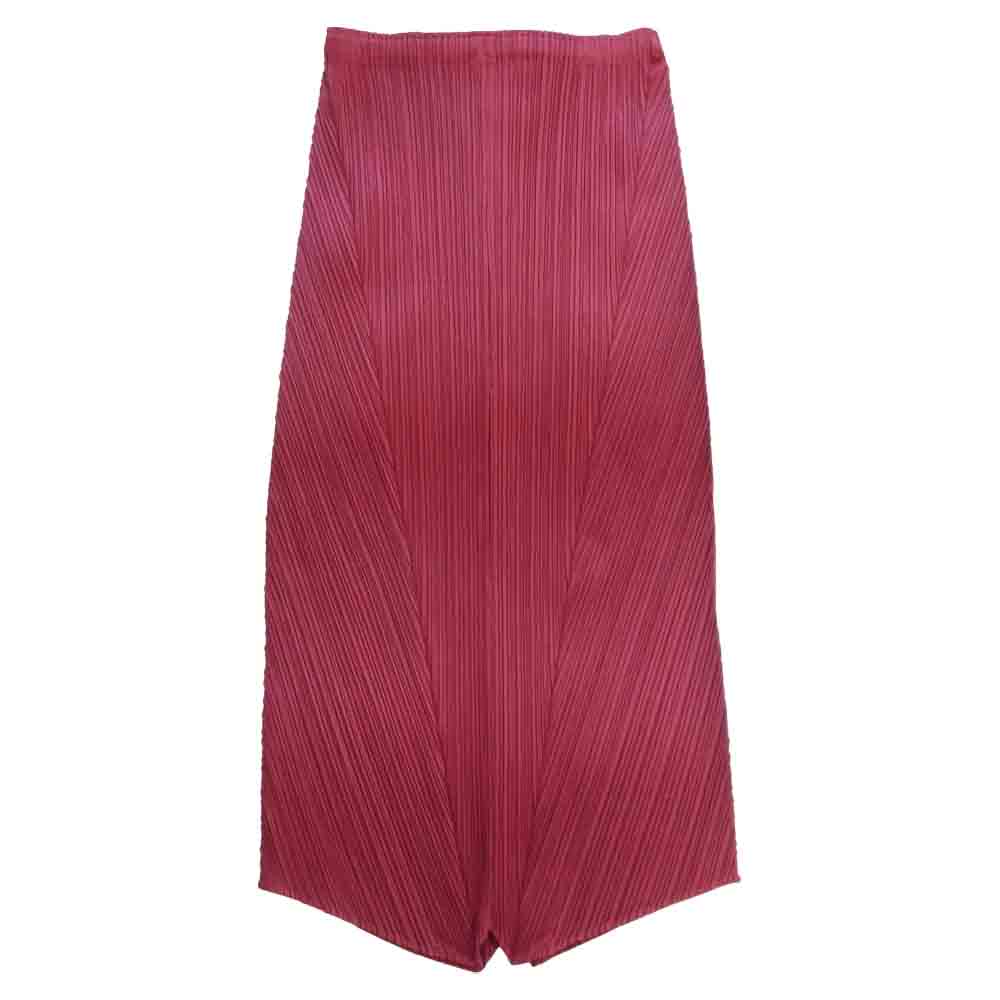 PLEATS PLEASE プリーツプリーズ PP23-JG526 イッセイミヤケ ISSEY MIYAKE プリーツ加工 スカート ワインレッド ワインレッド系 1【美品】【中古】