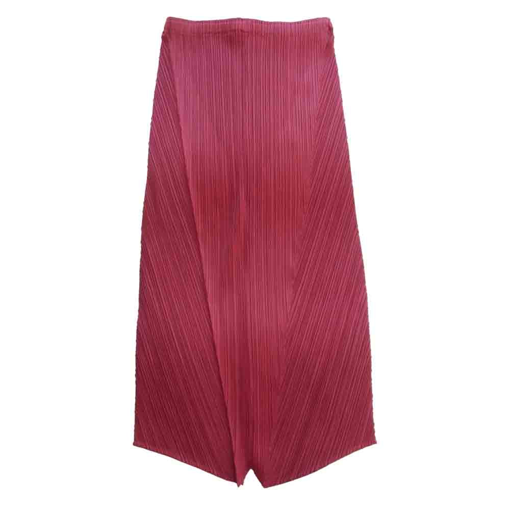 PLEATS PLEASE プリーツプリーズ PP23-JG526 イッセイミヤケ ISSEY MIYAKE プリーツ加工 スカート ワインレッド ワインレッド系 1【美品】【中古】