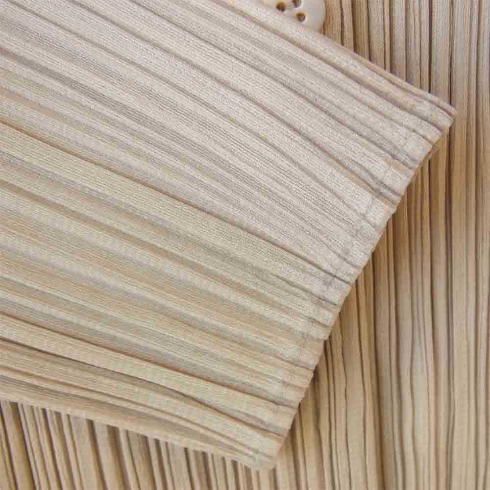 PLEATS PLEASE プリーツプリーズ PP04-JK624 イッセイミヤケ ISSEY MIYAKE プリーツ加工 オープンカラー ブラウス ベージュ系 3【中古】