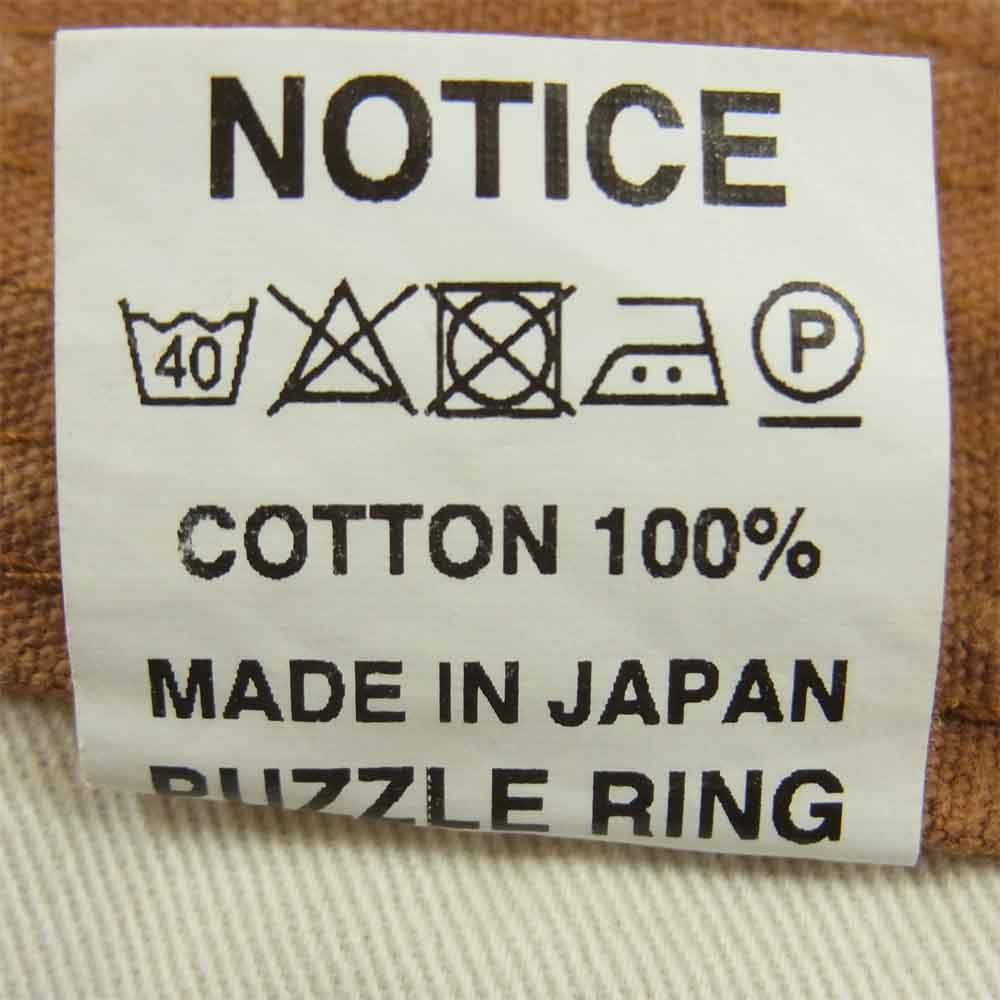 SASAFRAS ササフラス FALL LEAF PANTS 1/2 フォールリーフ ショーツ ショートパンツ ライトブラウン系 S【中古】