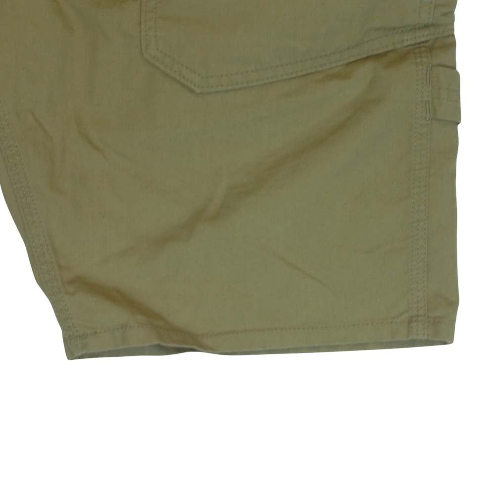 SASAFRAS ササフラス FALL LEAF PANTS 1/2 フォールリーフ ショーツ ベージュ ベージュ系 S【中古】