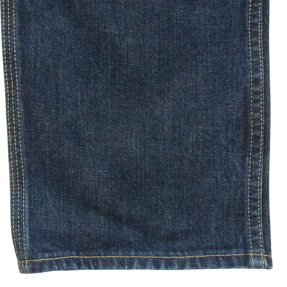 SASAFRAS ササフラス FALL LEAF SPRAYER PANTS DENIM フォールリーフ スプレイヤー デニムパンツ インディゴブルー系 S【中古】