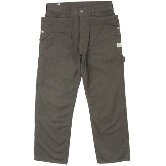 SASAFRAS ササフラス FALL LEAF GARDENER PANTS フォール リーフ ガーデナー パンツ 日本製 グレー系 S【中古】