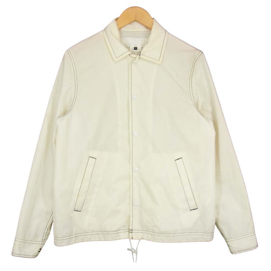 GANRYU ガンリュウ AP2015 EP-J015 コムデギャルソン COMMEdesGARCONS ベーシック コーチ ジャケット オフホワイト系 S【中古】