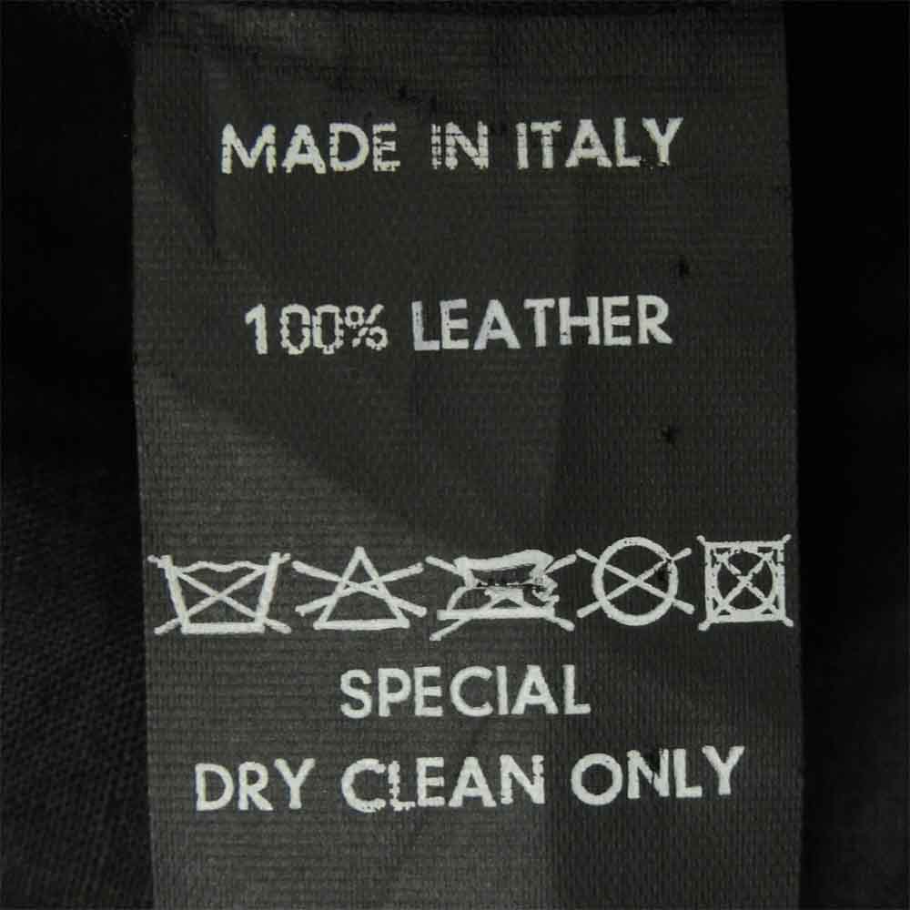 dirk schonberger ダークショーンベルガー フロント 切替 レザー