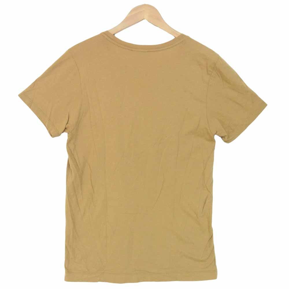 DRIES VAN NOTEN ドリスヴァンノッテン 国内正規品 バイカラー Tシャツ 半袖 ブラウン×黒系 S【中古】