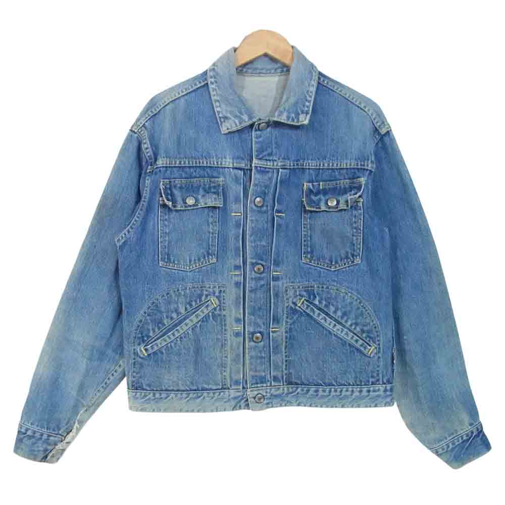 ジェイシーペニー 60s' ヴィンテージ デニム ジャケット インディゴブルー系 表記無し【中古】