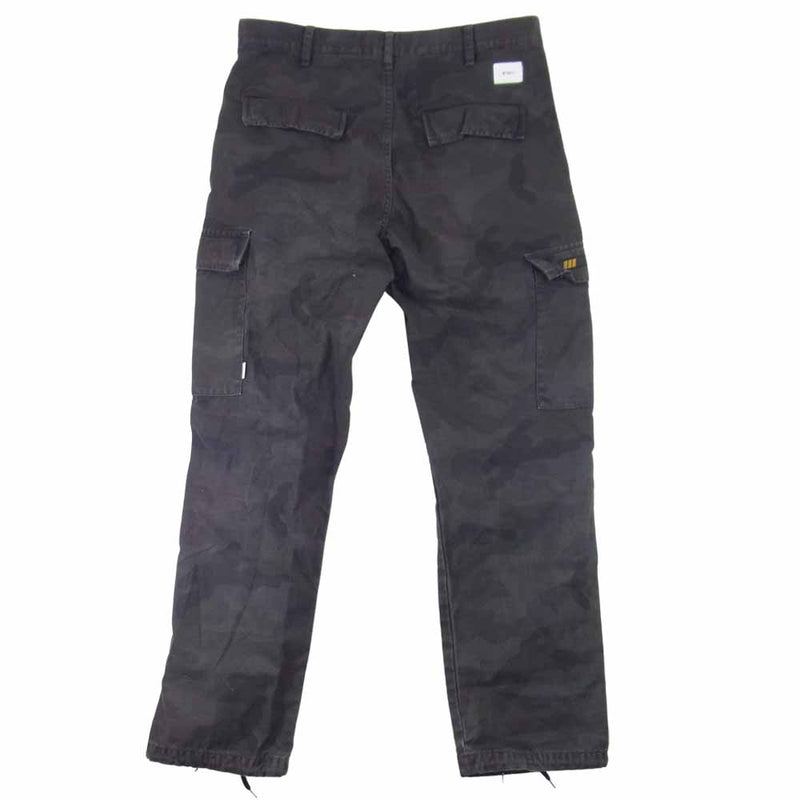 WTAPS ダブルタップス 20SS 201WVDT-PTM04 JUNGLE STOCK 02 TROUSERS カーゴ パンツ ブラック系 03【中古】