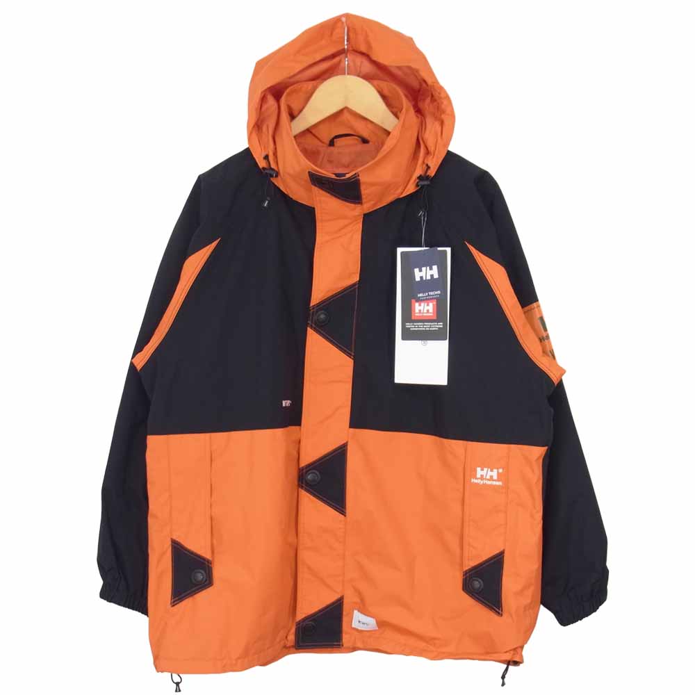 WTAPS ダブルタップス 20SS 201GDHHD-JKM01 HV12000W × HELLY HANSEN ヘリーハンセン BOW JACKET ボウ ジャケット オレンジ系 03【中古】