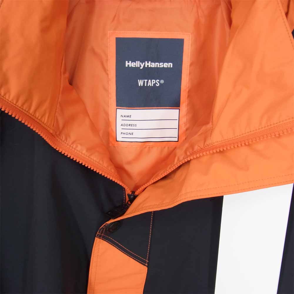 WTAPS ダブルタップス 20SS 201GDHHD-JKM01 HV12000W × HELLY HANSEN ヘリーハンセン BOW JACKET ボウ ジャケット オレンジ系 03【中古】