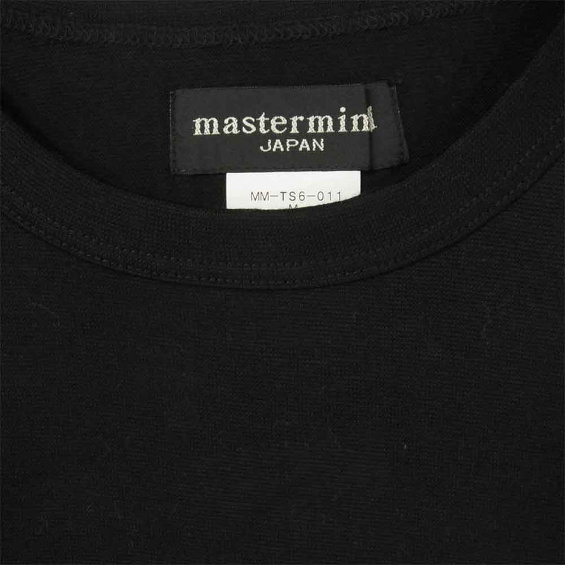 mastermind JAPAN マスターマインドジャパン MM-TS6-011 フロント スカル 長袖 Tシャツ ブラック系 M【新古品】【未使用】【中古】