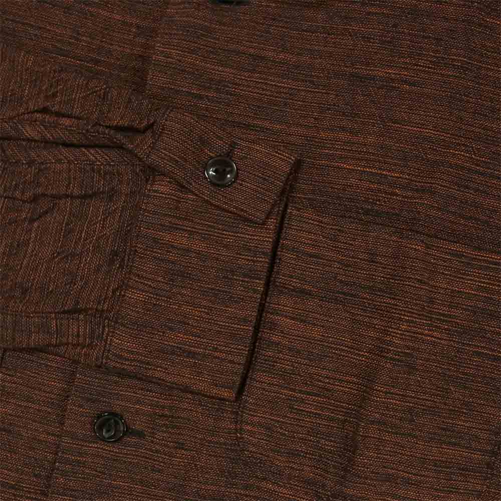 TENDERLOIN テンダーロイン T-MEXICAN SHT メキシカン 長袖 シャツ 日本製 ブラウン系 S【極上美品】【中古】