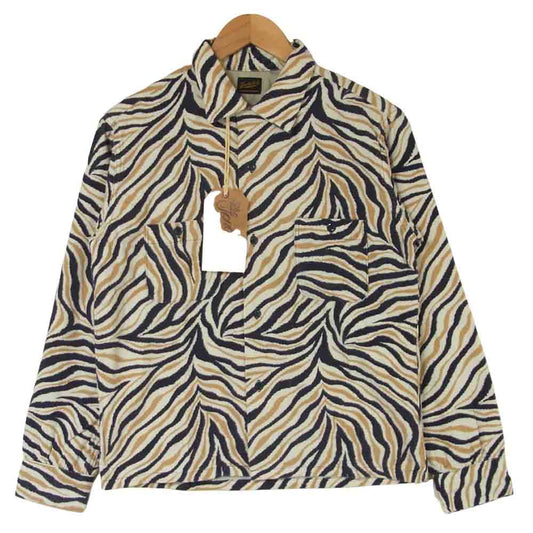 TENDERLOIN テンダーロイン T-CORDUROY SHT A コーデュロイ 長袖 シャツ 日本製 ZEBRA XS【極上美品】【中古】