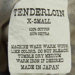 TENDERLOIN テンダーロイン T-CORDUROY SHT A コーデュロイ 長袖 シャツ 日本製 ZEBRA XS【極上美品】【中古】