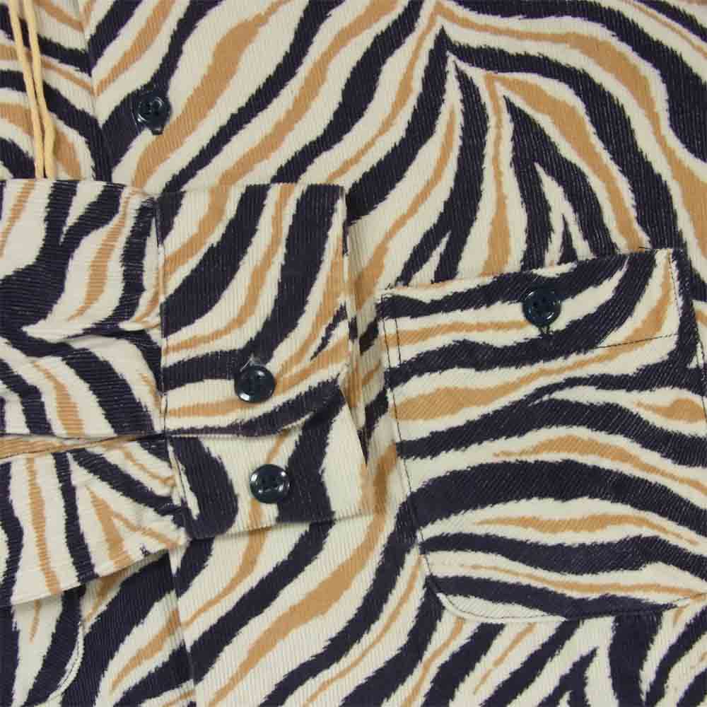 TENDERLOIN テンダーロイン T-CORDUROY SHT A コーデュロイ 長袖 シャツ 日本製 ZEBRA XS【極上美品】【中古】