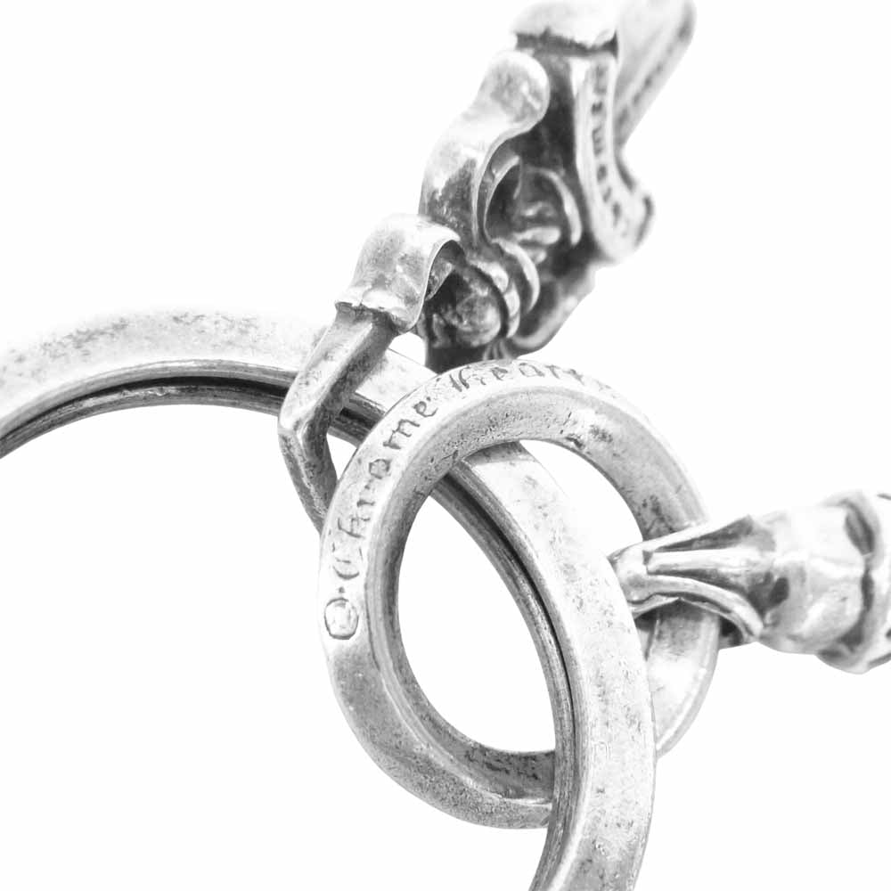 CHROME HEARTS クロムハーツ（原本無） ダガー クロウ スプリット キーリング シルバー系【中古】