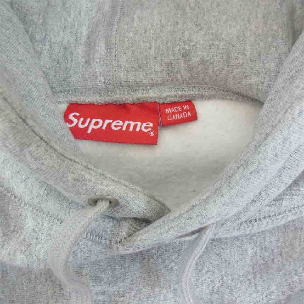 Supreme シュプリーム 16AW Box Logo Hooded Sweat Shirt ボックス ロゴ フーデッド スウェット シャツ グレー系 M【中古】