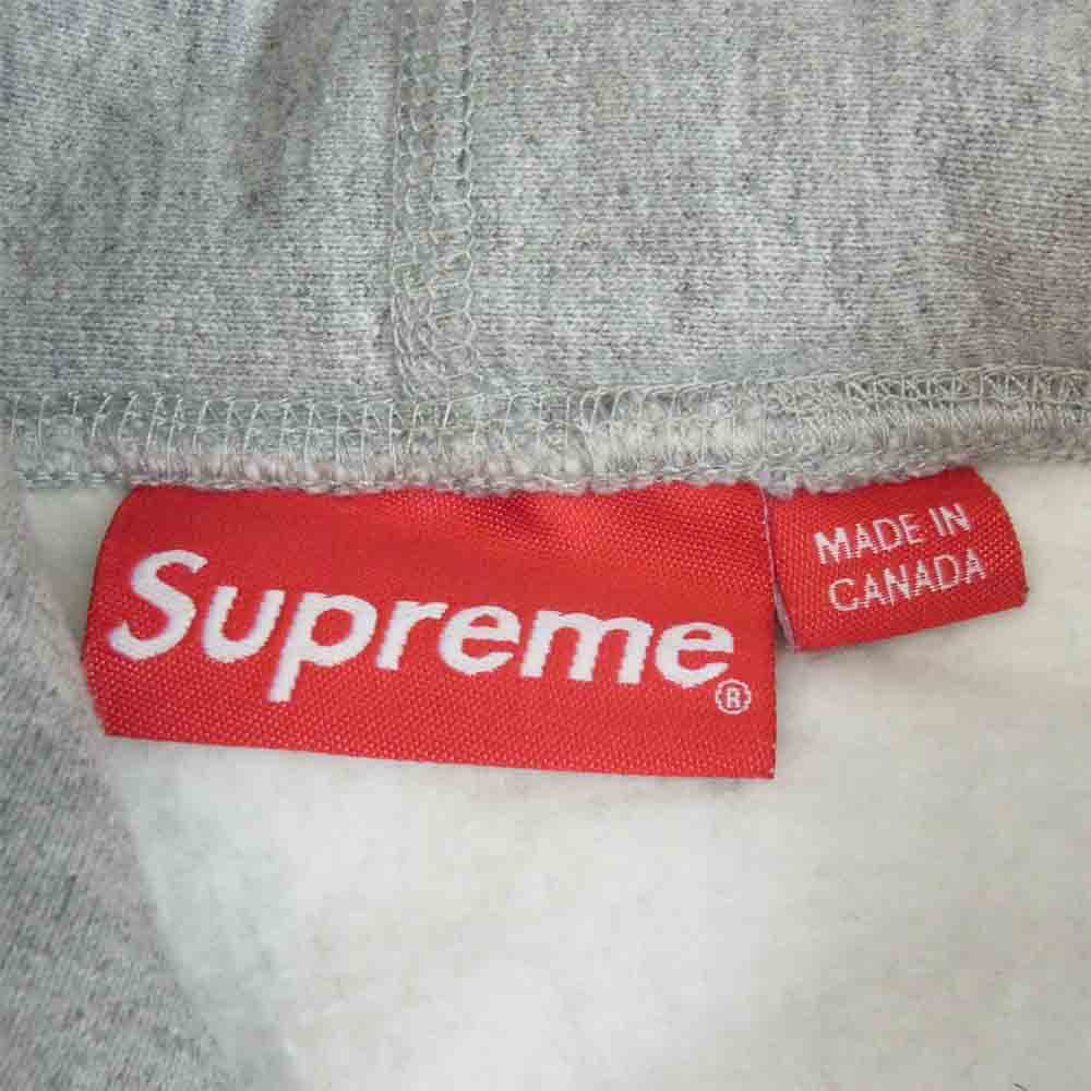 Supreme シュプリーム 16AW Box Logo Hooded Sweat Shirt ボックス ロゴ フーデッド スウェット シャツ グレー系 M【中古】