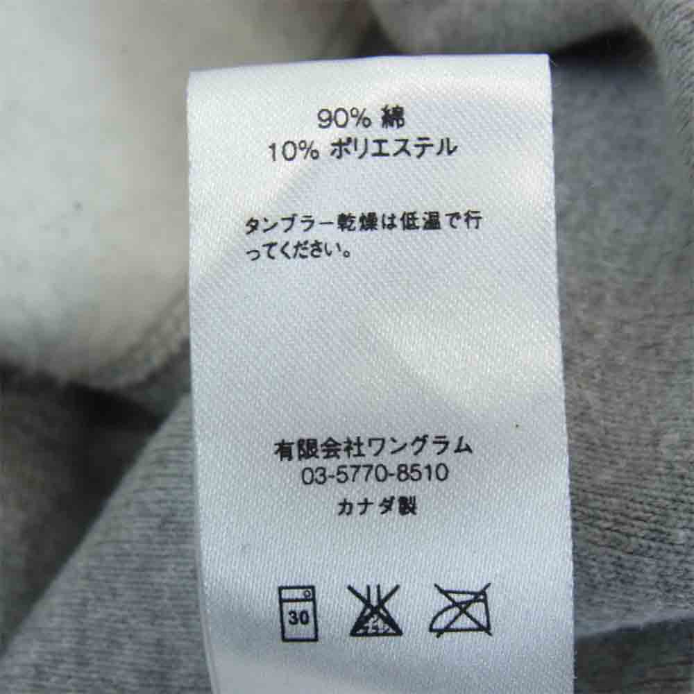 Supreme シュプリーム 16AW Box Logo Hooded Sweat Shirt ボックス ロゴ フーデッド スウェット シャツ グレー系 M【中古】