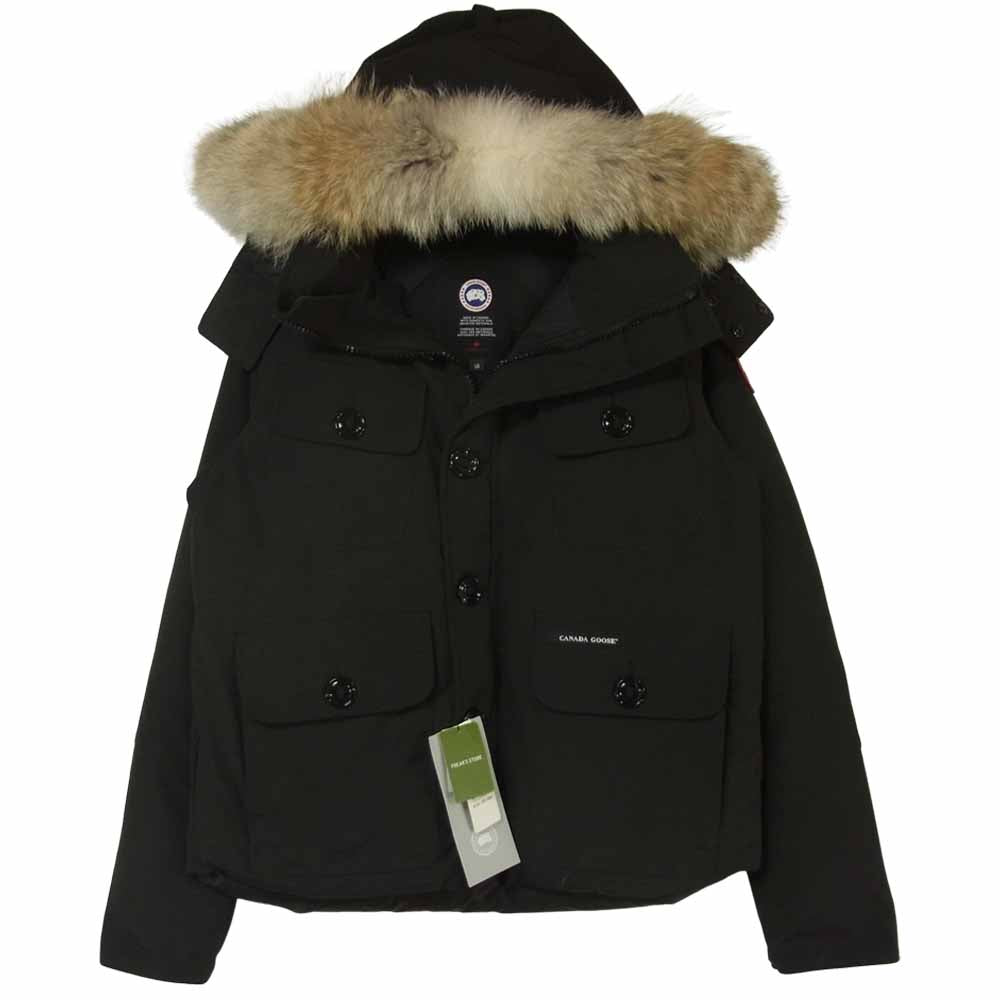 CANADA GOOSE カナダグース 2301JM サザビーリーグ国内正規品 RUSSEL PARKA ラッセル パーカ ダウン ジャケット ブラック系 L【新古品】【未使用】【中古】