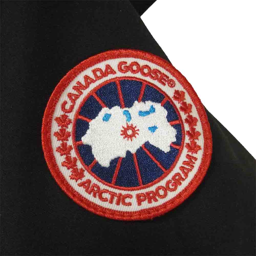 CANADA GOOSE カナダグース 2301JM サザビーリーグ国内正規品 RUSSEL PARKA ラッセル パーカ ダウン ジャケット ブラック系 L【新古品】【未使用】【中古】