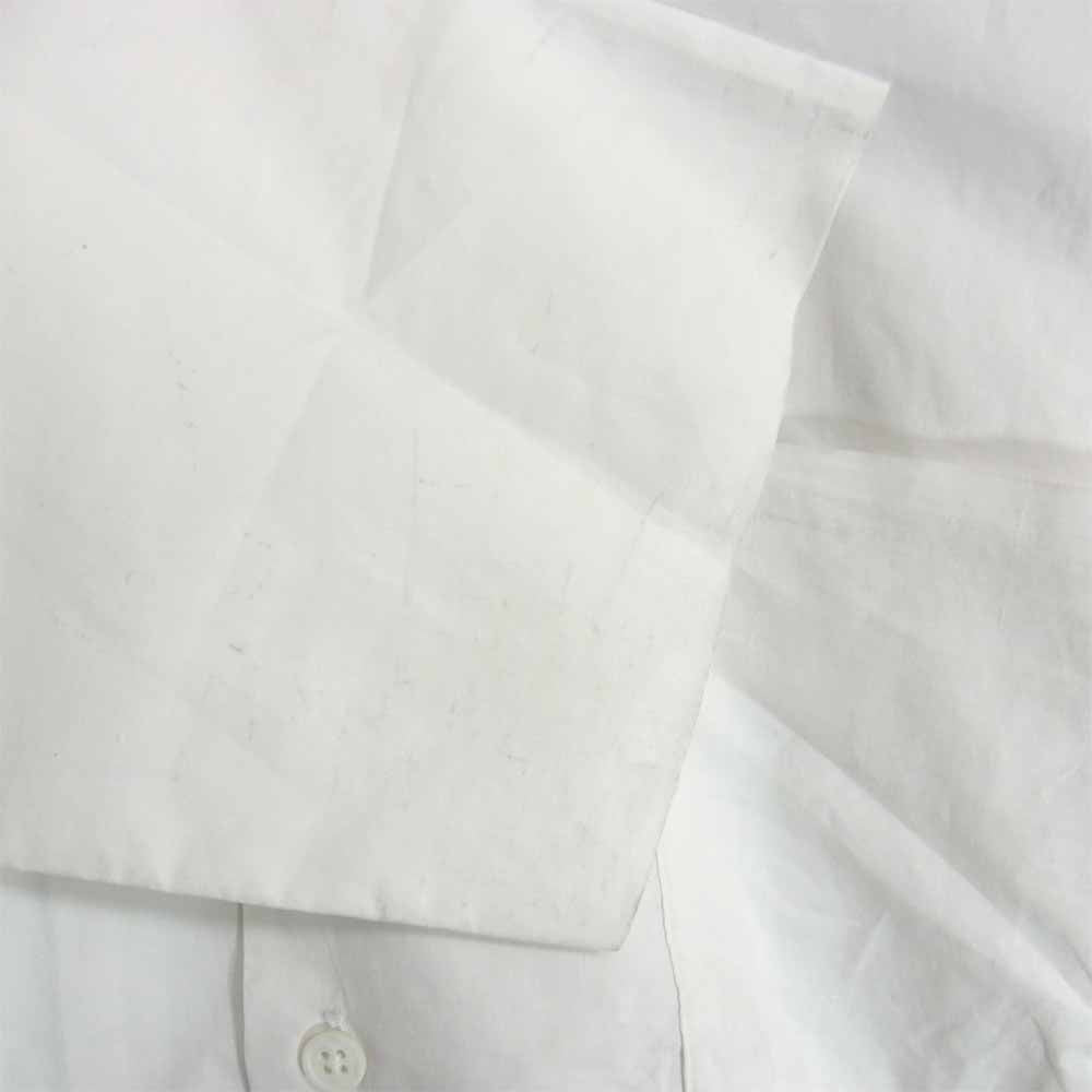 AURALEE オーラリー A6SS02WC セルビッチ ウェザー クロス オープン カラー シャツ ホワイト系 5【中古】